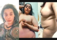 Horny Desi Girl Shows Boobs