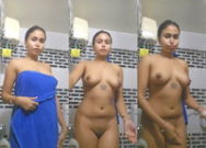 Sarmishtha Sarkar Bathing