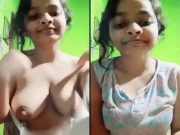 Cute Indian Girl Shows her Boobs