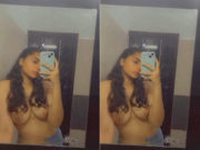 Desi Girl Shows her Boobs