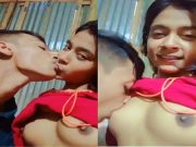 Desi Lover Romance and Boobs Sucking