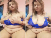 SEXY DESI BHABHI SHOWS HER BOOBS AND PUSSY PART 1